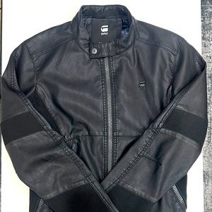G-STAR MOTAC-X GPL BIKER JACKET SIZE S